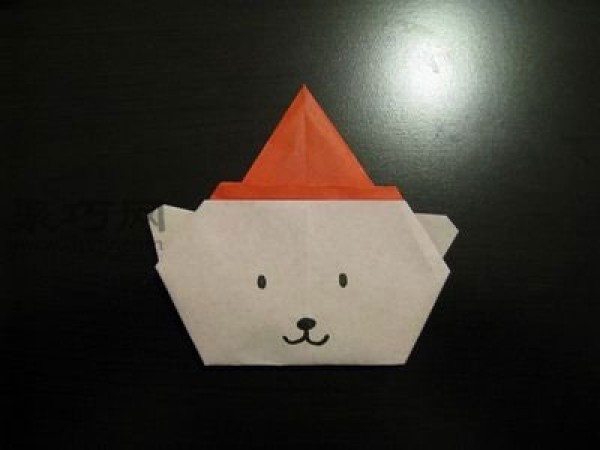 Origami Dog Origami Christmas Puppy Head Illustrated Lesson Plan