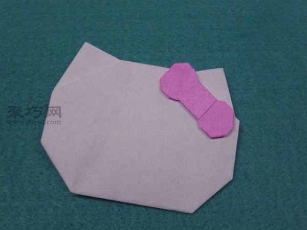 Origami cute hellokitty kitten tutorial