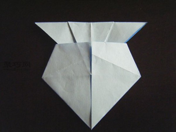 Giant panda hand-folded paper art creative three-dimensional giant panda origami tutorial