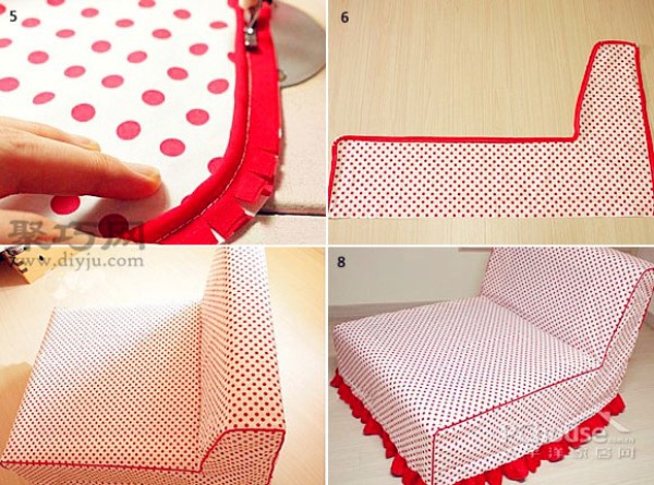 How to DIY Sofa Cover Fabric Sofa Cover Handmade Tutorial