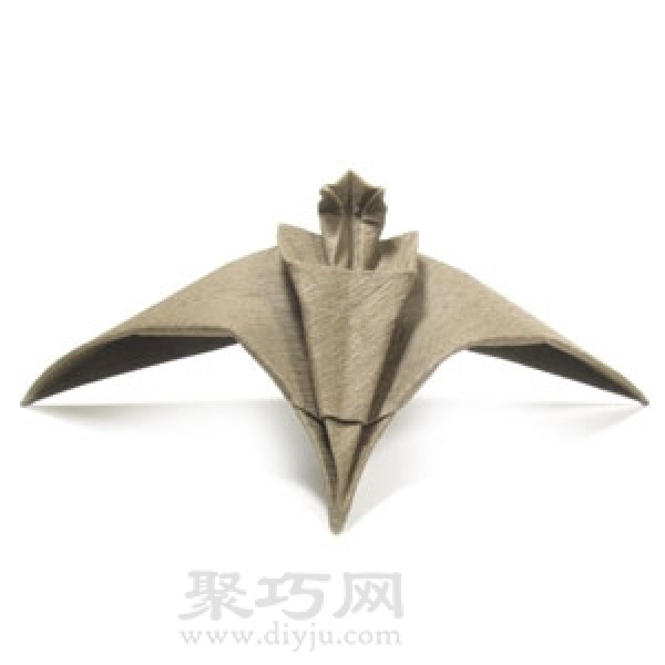 Origami Pterosaur Illustrated Tutorial