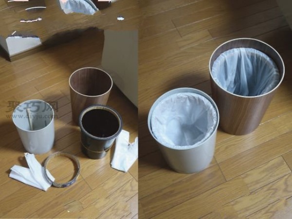 Tips for fixing plastic bags in trash cans to make your trash can no longer messy