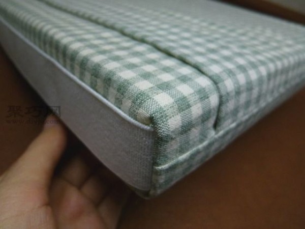 Small square fabric sponge cushion handmade tutorial