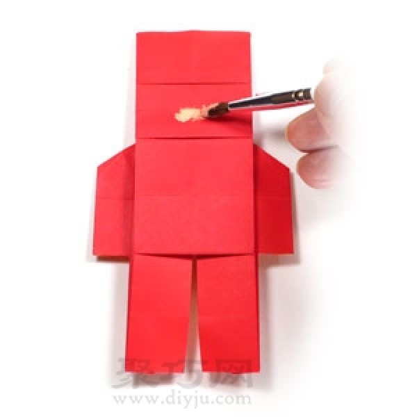 Origami Nutcracker Tutorial Illustrated