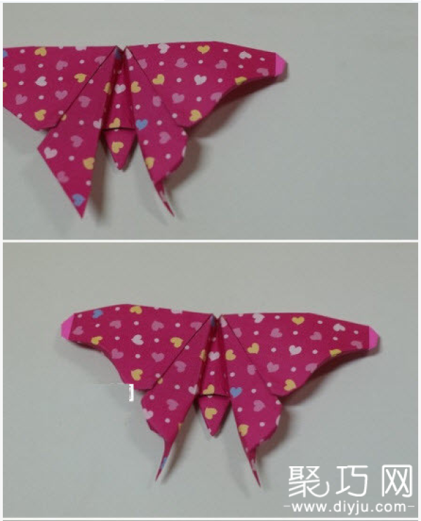 Simple Butterfly Origami Illustrated Tutorial: Teach you how to fold paper butterflies