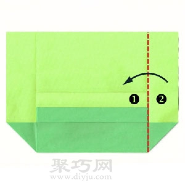 How to fold origami rectangular envelope