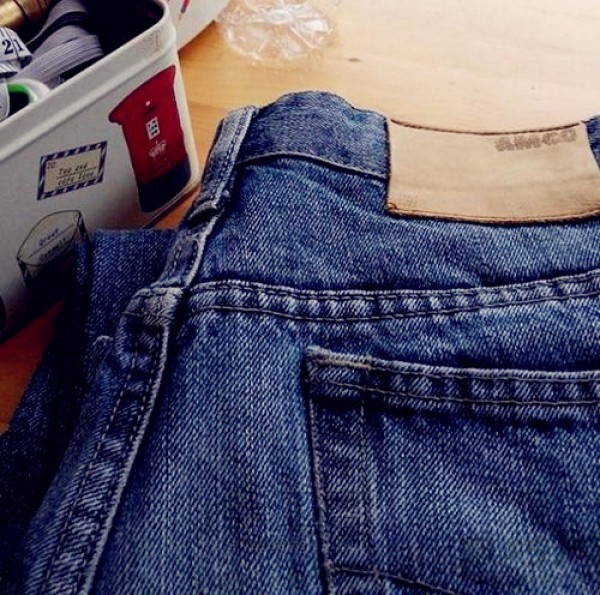 Tutorial on turning old jeans into treasure and making fabric slippers for home