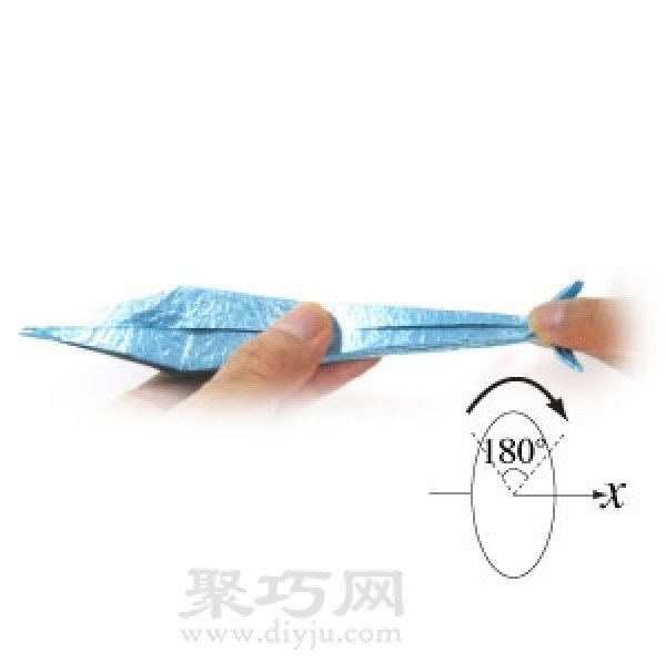 Easy to learn needlefish origami tutorial