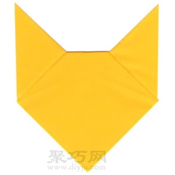 Kindergarten handmade origami fox lesson plan, super simple and suitable for children to learn