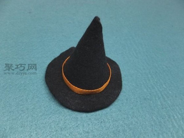 Witch Hat Hairpin Handmade Tutorial Teach you how to DIY Witch Hat Hairpin