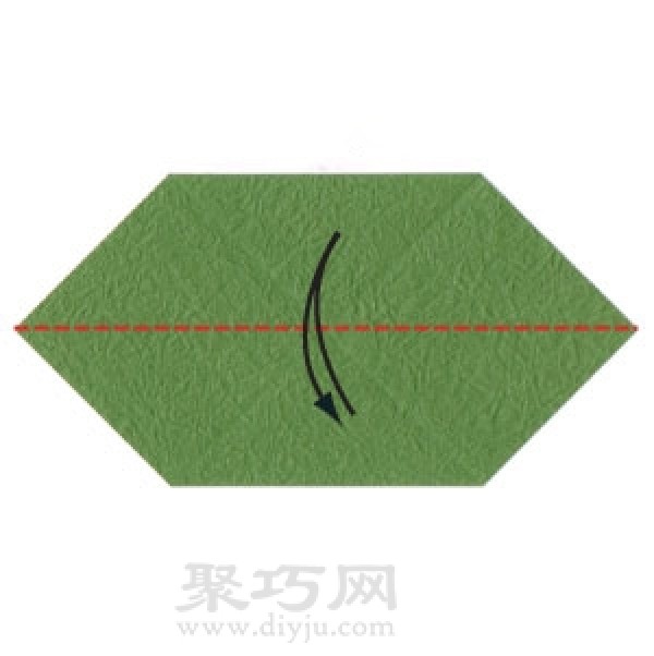 Illustration of the steps for making a tall rectangular origami box