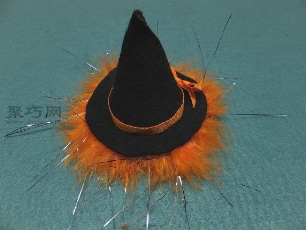 Witch Hat Hairpin Handmade Tutorial Teach you how to DIY Witch Hat Hairpin