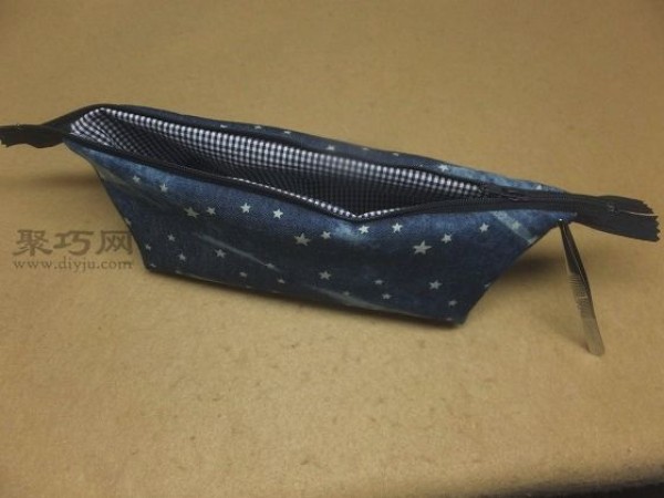 Simple and beautiful handmade pencil case tutorial How to hand-make a satisfactory fabric pencil case