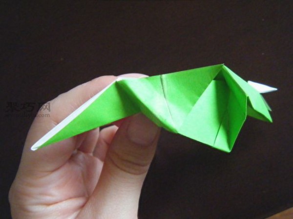 How to Origami Triceratops Three-dimensional Dinosaur Origami Illustrated Tutorial