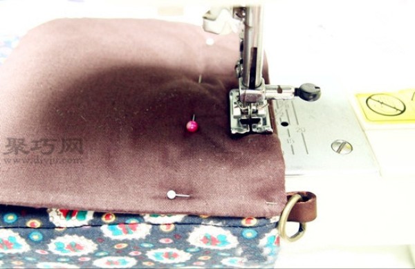 Fabric handmade bag making tutorial teaches you how to DIY a small backpack