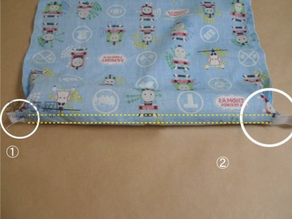 Bicycle child rear seat cushion handmade tutorial