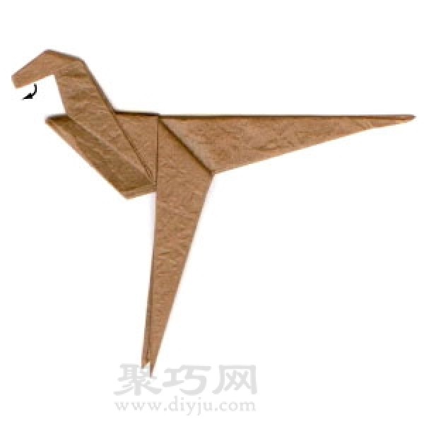 Origami Velociraptor Folding Steps