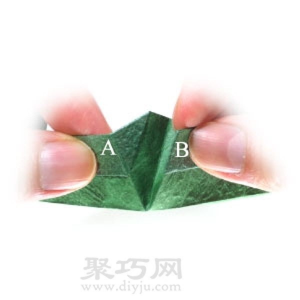 Origami candy box folding method is simple and beautiful