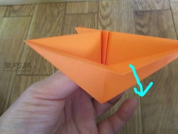 How to fold cute origami fish out of paper