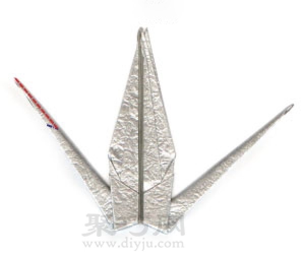 Advanced paper crane folding method Learn to fold paper crane step by step