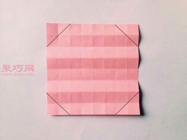 Illustration of folding Kawasaki rose. Teach you how to make origami Kawasaki rose by hand.