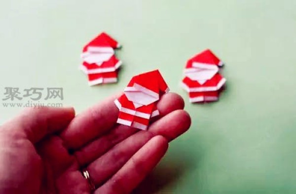 Santa Claus Origami Illustrated Tutorial Let’s Origami Santa Claus Together