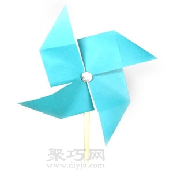 How to make paper pinwheels? This tutorial teaches you how to make an origami windmill