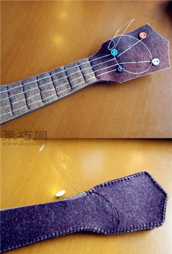 DIY Fabric Guitar A super cute fabric toy tutorial