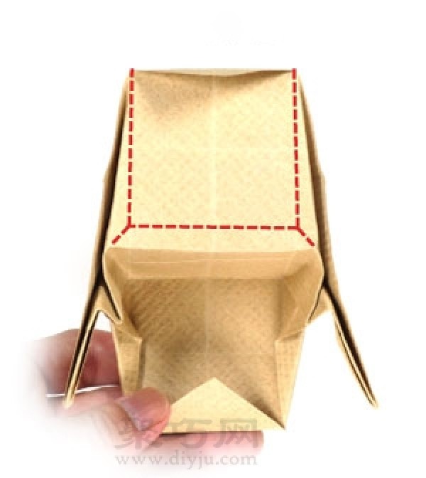 Advanced Origami Chair Illustrated Tutorial