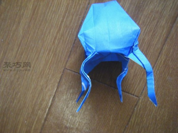 Teach you how to make vivid handmade origami jellyfish