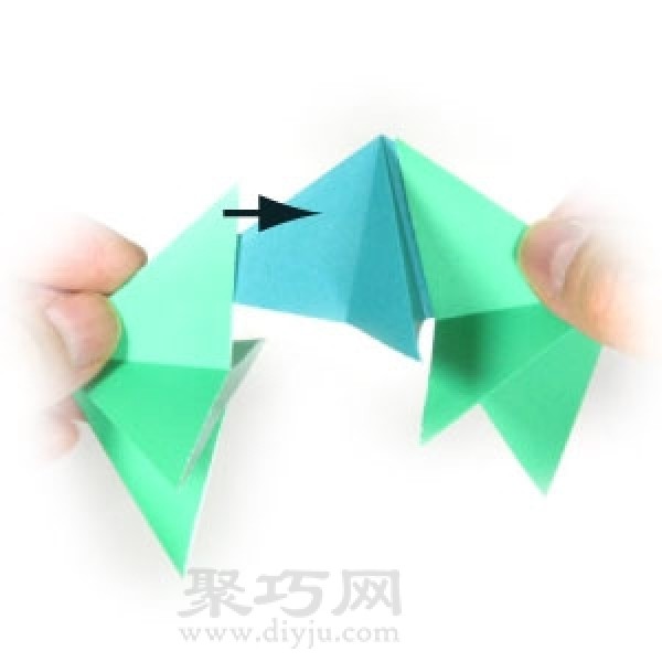 How to fold a top using square paper? Let’s learn this simple paper top origami