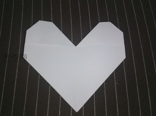 Simple and beautiful, teach you how to make heart origami using rectangular origami