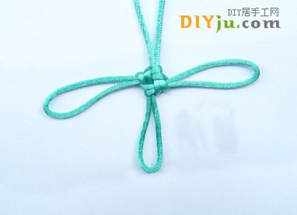 Illustrated tutorial on how to knit auspicious Chinese knots