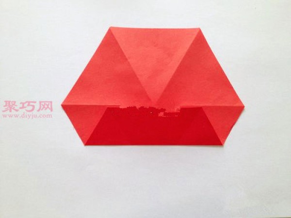 Illustration of how to fold a hexagonal carton How to fold a hexagonal box