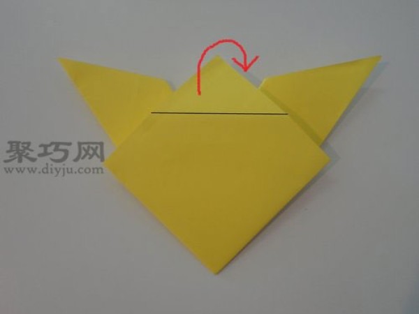 Pikachu Origami Illustrated Tutorial How to Origami Pikachu with Paper