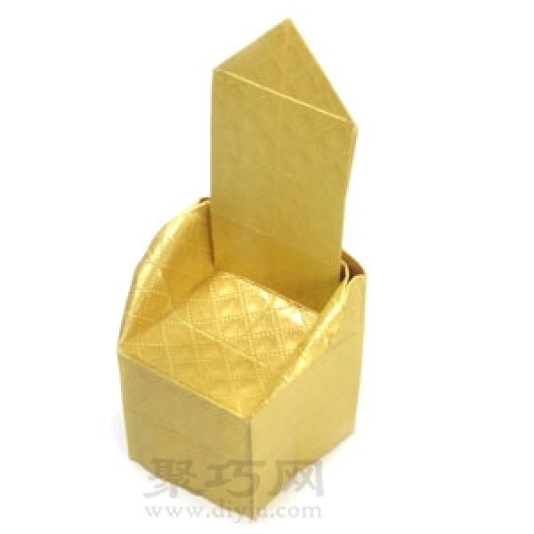 Origami throne chair origami tutorial