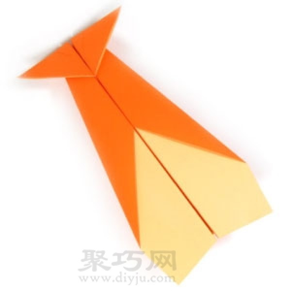 Origami Squid Paper Plane Illustrated Tutorial