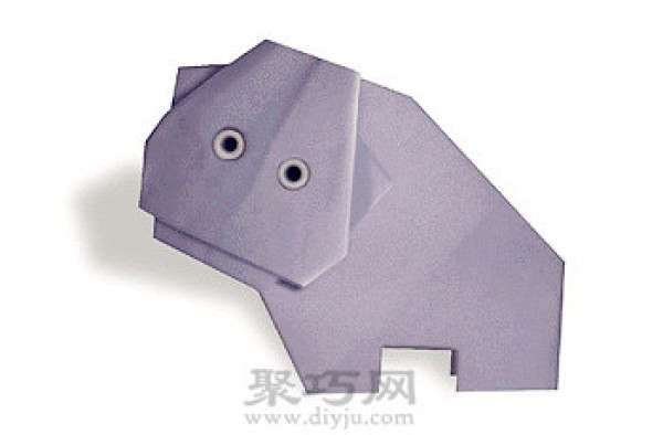 Cute and ferocious hippo origami tutorial