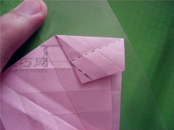 Fukuyama Rose Origami Illustrated Tutorial How to Origami Fukuyama Rose