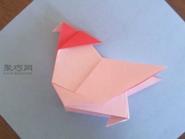 How to make a cute origami chick using origami paper