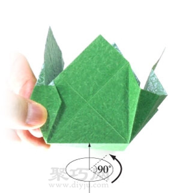 Teach you how to fold a square origami box with a lid out of paper