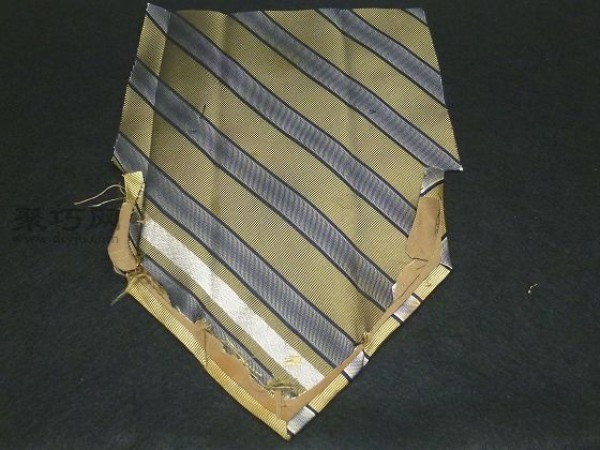 Mens Formal Pocket Square Handmade Tutorial Using Old Ties to Make a Pocket Square