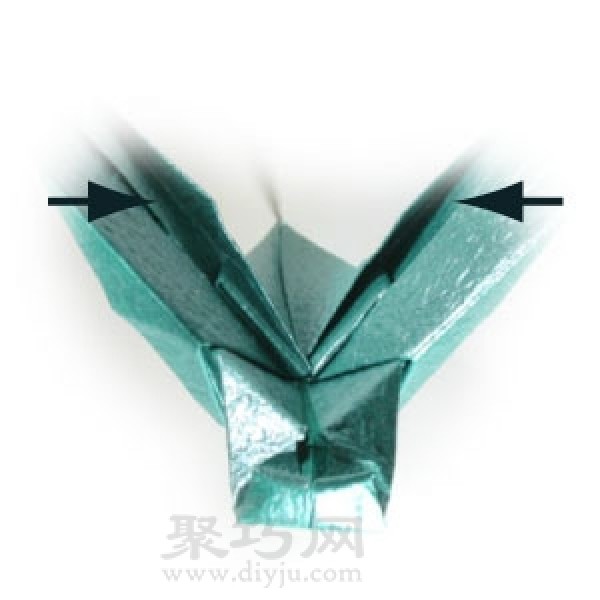 How to make origami dragonfly