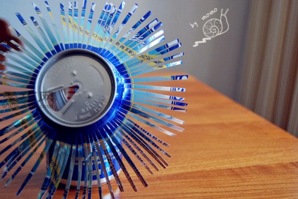 How to use cans to make ashtrays. Illustrated tutorial on how to make ashtrays from cans.