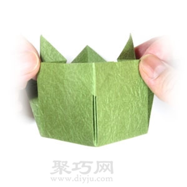 Origami Cube Box Illustrated Tutorial