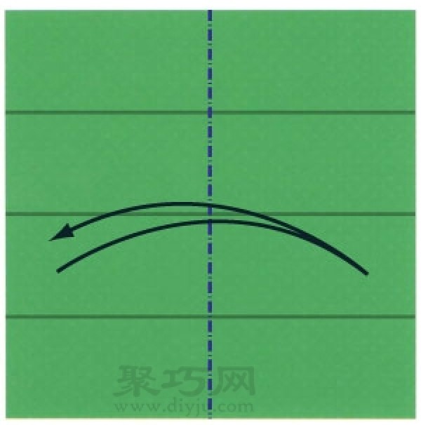 Use square paper to fold southeast, northwest, childhood game, southeast, northwest origami process