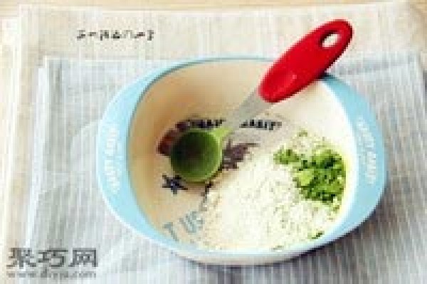 Six-inch matcha flavor chiffon cake recipe Six-inch chiffon cake recipe without cracking