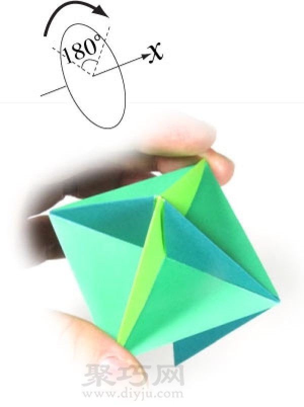 How to fold a top using square paper? Let’s learn this simple paper top origami