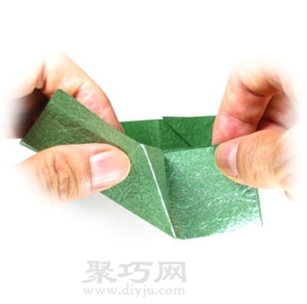 How to fold origami a rectangular carton