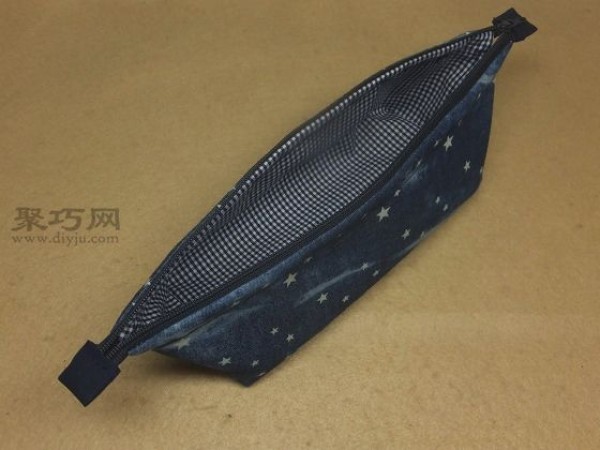 Simple and beautiful handmade pencil case tutorial How to hand-make a satisfactory fabric pencil case